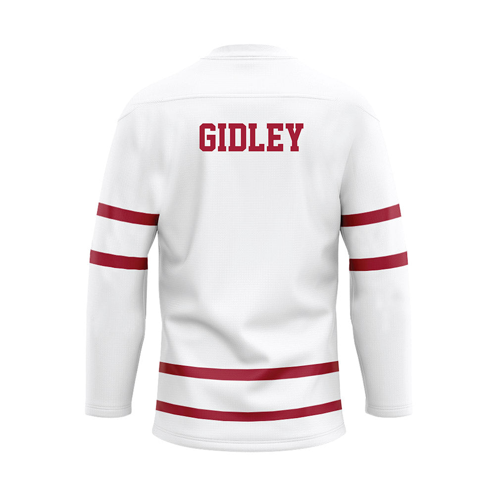 Alabama - NCAA Women's Rowing : Karis Gidley - White Hockey Jersey