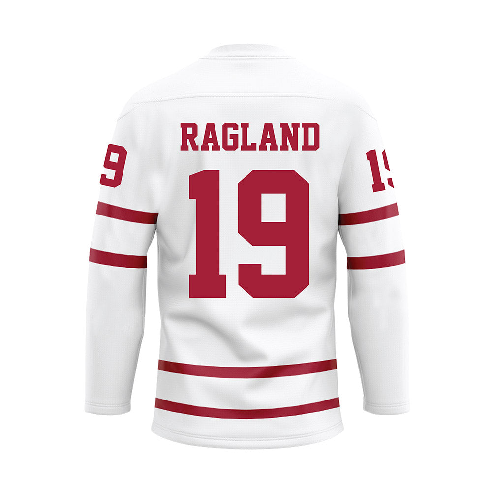 Alabama - Football Alumni : Reggie Ragland - White Hockey Jersey