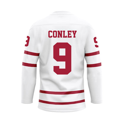 Alabama - Softball Alumni : Courtney Conley - White Hockey Jersey