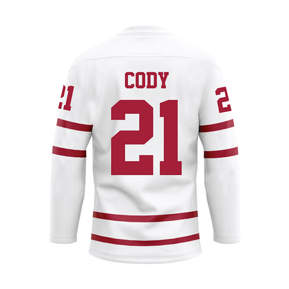 Alabama - NCAA Women's Basketball : Essence Cody - White Hockey Jersey