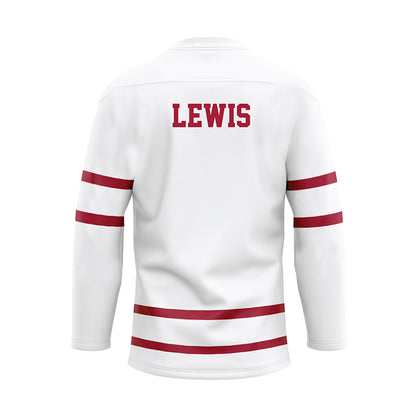 Alabama - NCAA Women's Rowing : Reagan Lewis - White Hockey Jersey