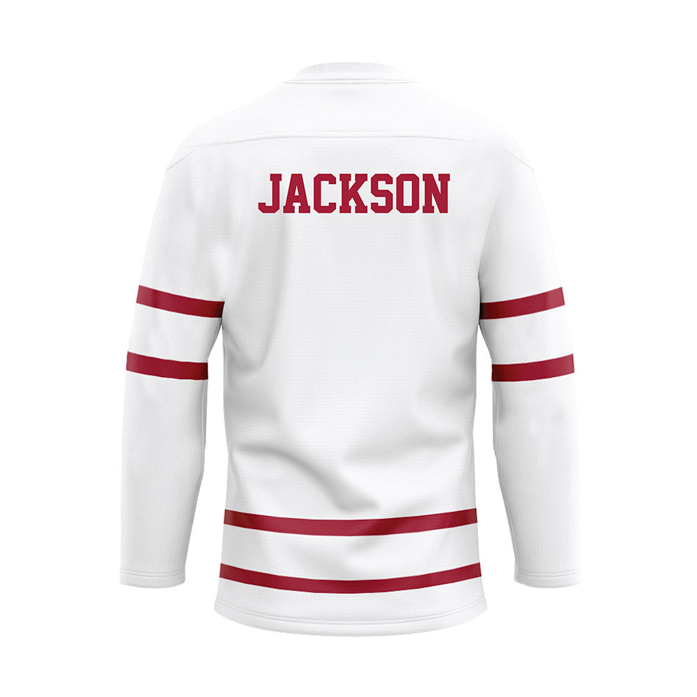 Alabama - NCAA Women's Rowing : Elsie Jackson - White Hockey Jersey