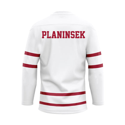 Alabama - NCAA Men's Tennis : Filip Planinsek - White Hockey Jersey