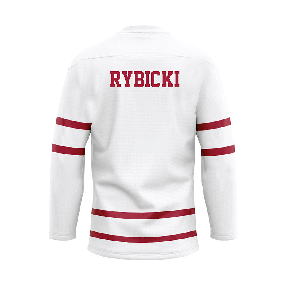 Alabama - NCAA Women's Gymnastics : Rachel Rybicki - White Hockey Jersey