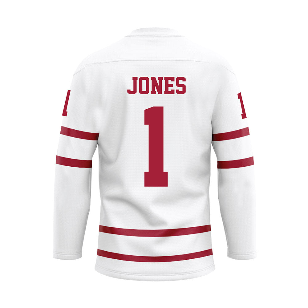 Alabama - Mens Basketball Alumni : Herbert Jones - White Hockey Jersey