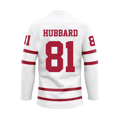 Alabama - NCAA Softball : Mari Hubbard - White Hockey Jersey