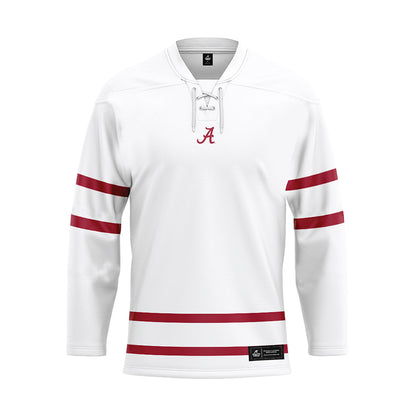 Alabama - NCAA Men's Golf : Dillon West - White Hockey Jersey