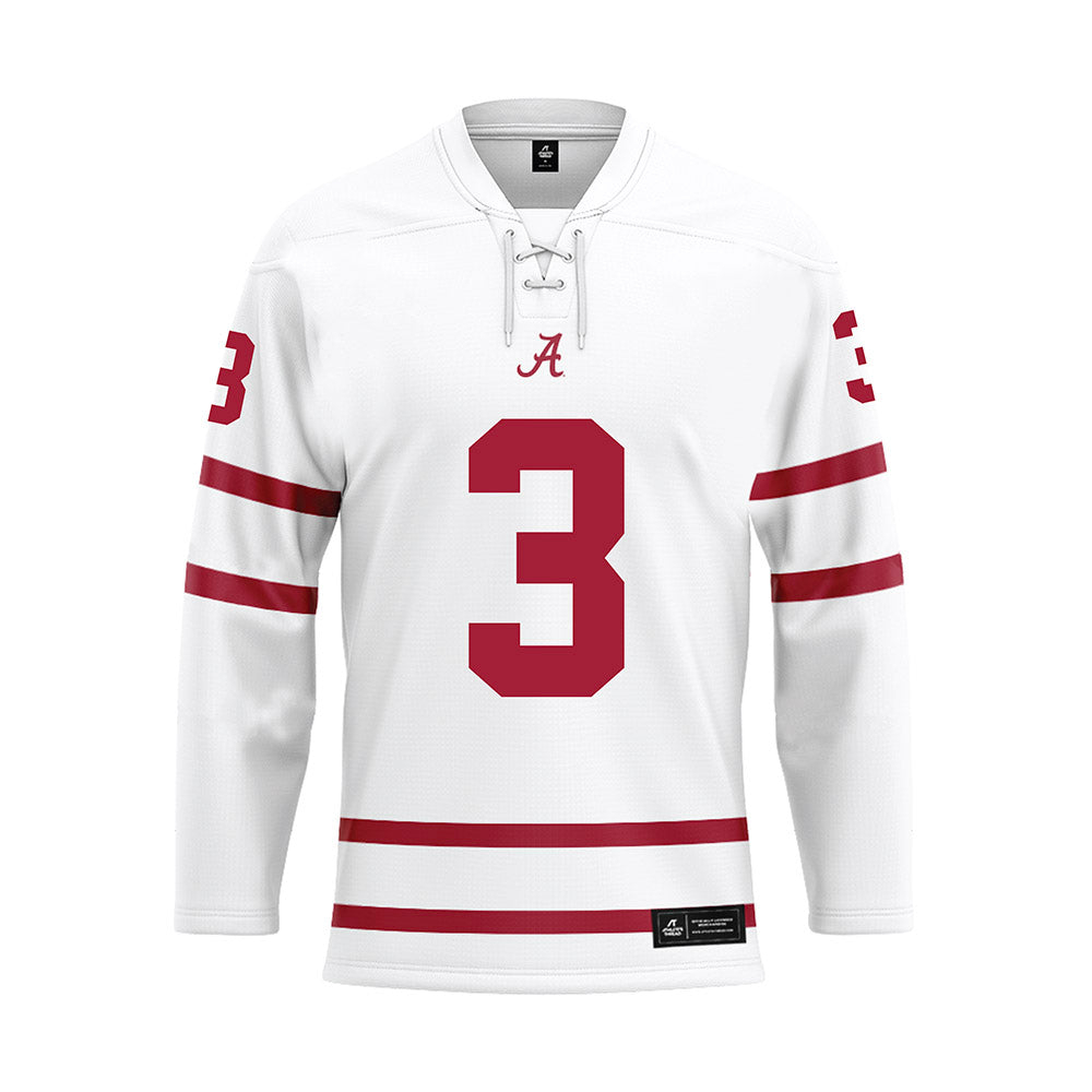 Alabama - Mens Basketball Alumni : Kennedy Winston - White Hockey Jersey