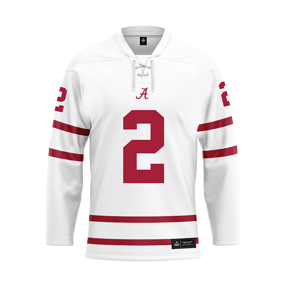 Alabama - NCAA Women's Volleyball : Callie Kieffer - White Hockey Jersey-0