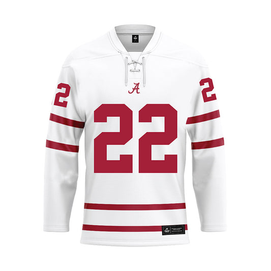 Alabama - NCAA Women's Basketball : Karly Weathers - White Hockey Jersey