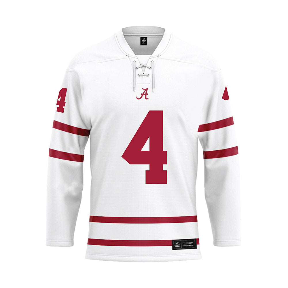 Alabama - Football Alumni : Tyrone Prothro - White Hockey Jersey