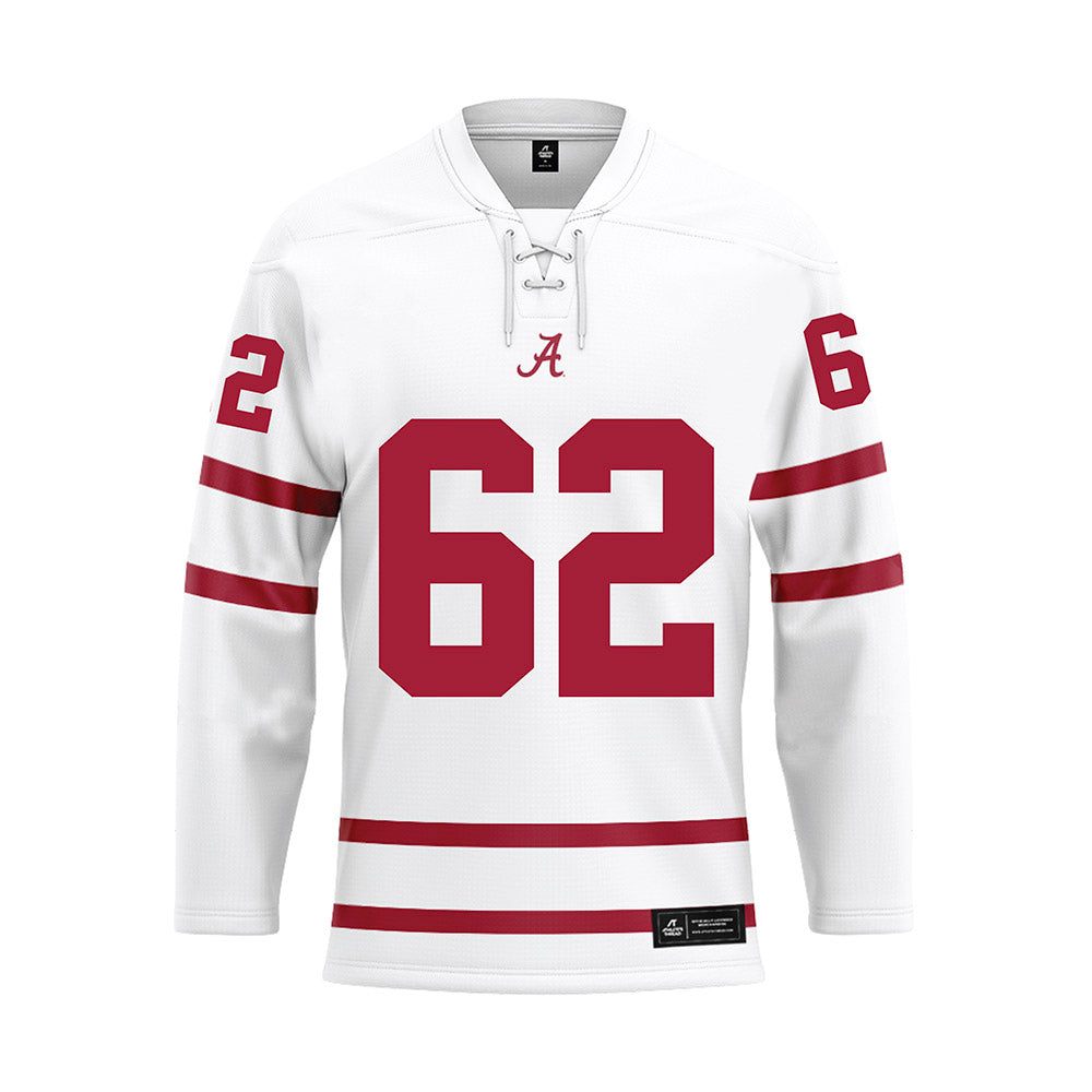 Alabama - Football Alumni : Terrence Cody - White Hockey Jersey