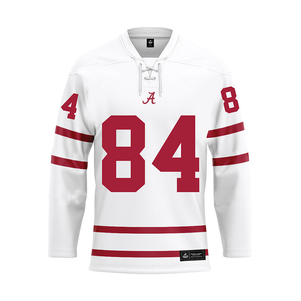 Alabama - Football Alumni : Joe Dale Harris - White Hockey Jersey