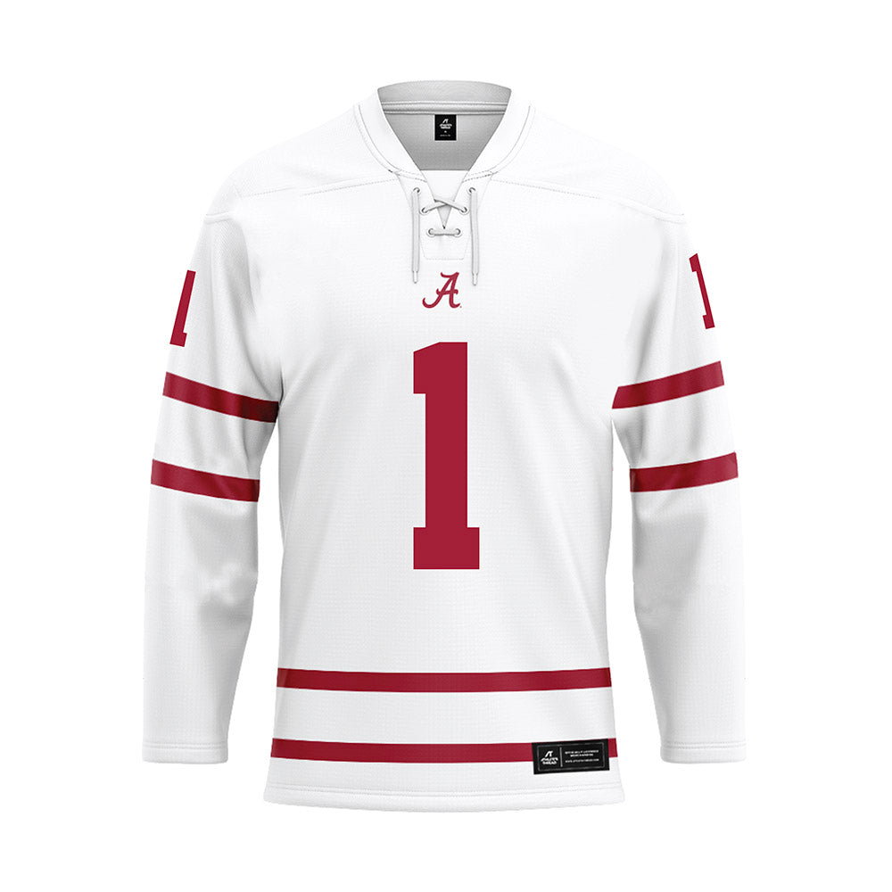 Alabama - Softball Alumni : M'Kay Gidley - White Hockey Jersey