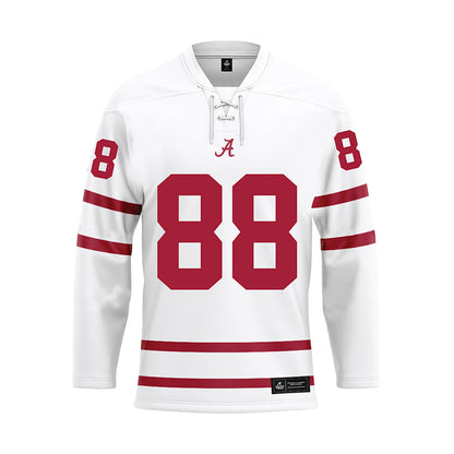 Alabama - Football Alumni : Nick Walker - White Hockey Jersey