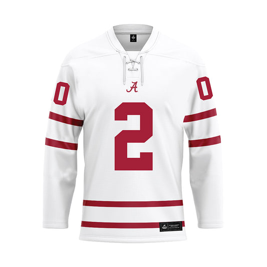 Alabama - NCAA Women's Volleyball : Callie Kieffer - White Hockey Jersey-0