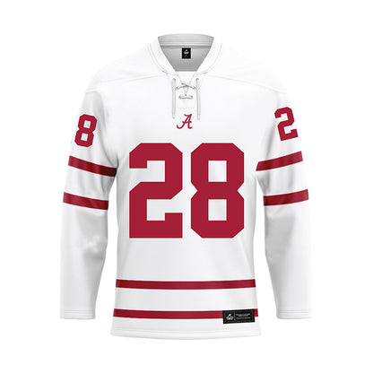 Alabama - NCAA Women's Soccer : Ellie Lanyi - White Hockey Jersey