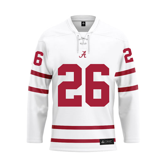 Alabama - Football Alumni : Landon Collins - White Hockey Jersey