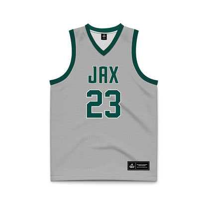 Jacksonville - NCAA Women's Basketball : Priscilla Williams - Grey Basketball Jersey