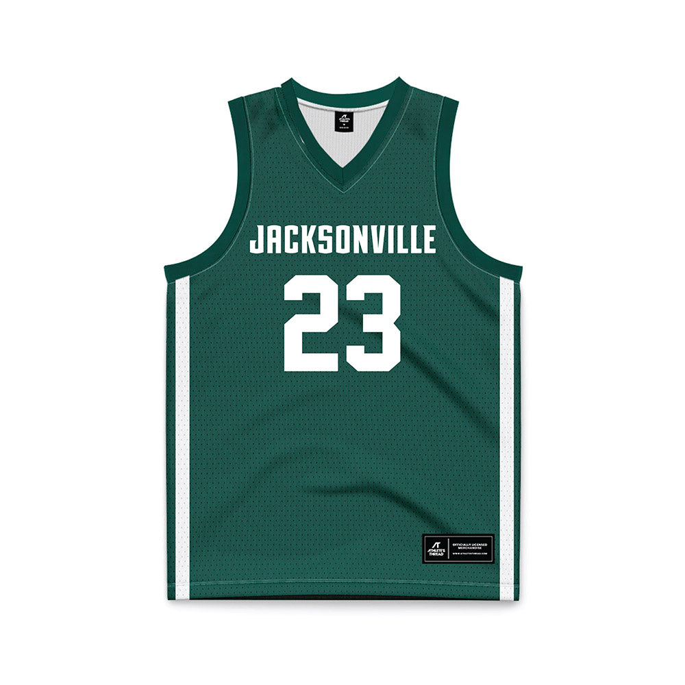 Jacksonville - NCAA Women's Basketball : Priscilla Williams - Green Basketball Jersey