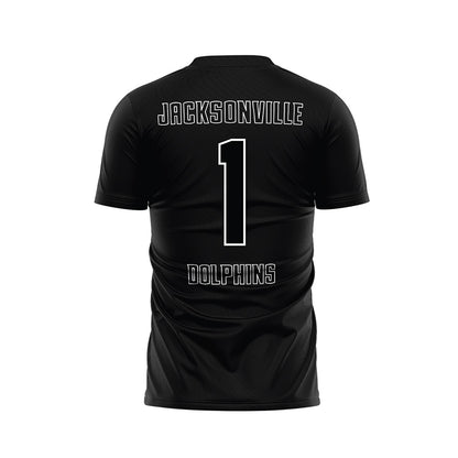 Jacksonville - NCAA Men's Soccer : Christian Sekanina - Black Soccer Jersey-1