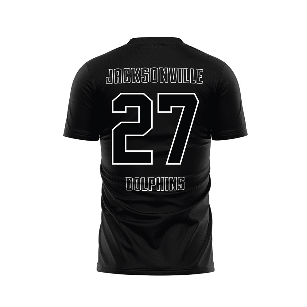 Jacksonville - NCAA Men's Soccer : Matias Rodriguez tobon - Black Soccer Jersey-1