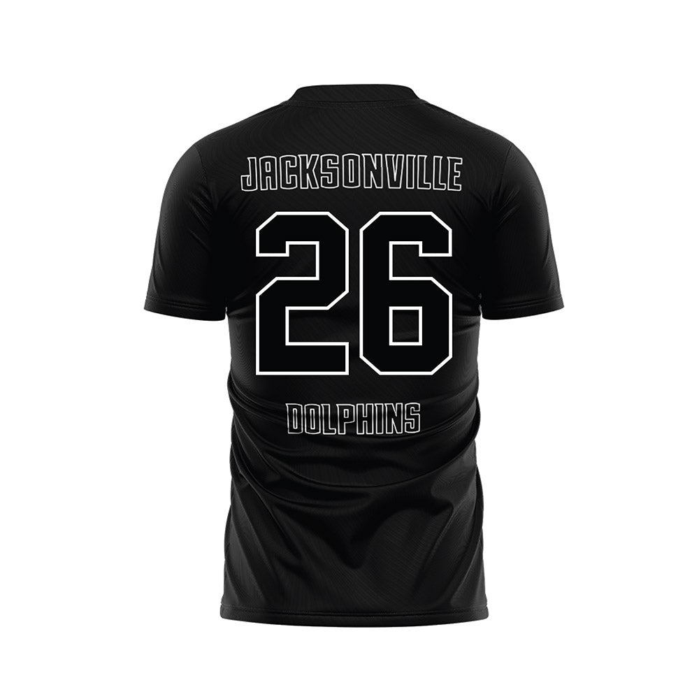 Jacksonville - NCAA Men's Soccer : Juan Pablo Gonzalez - Black Soccer Jersey