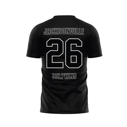Jacksonville - NCAA Men's Soccer : Juan Pablo Gonzalez - Black Soccer Jersey