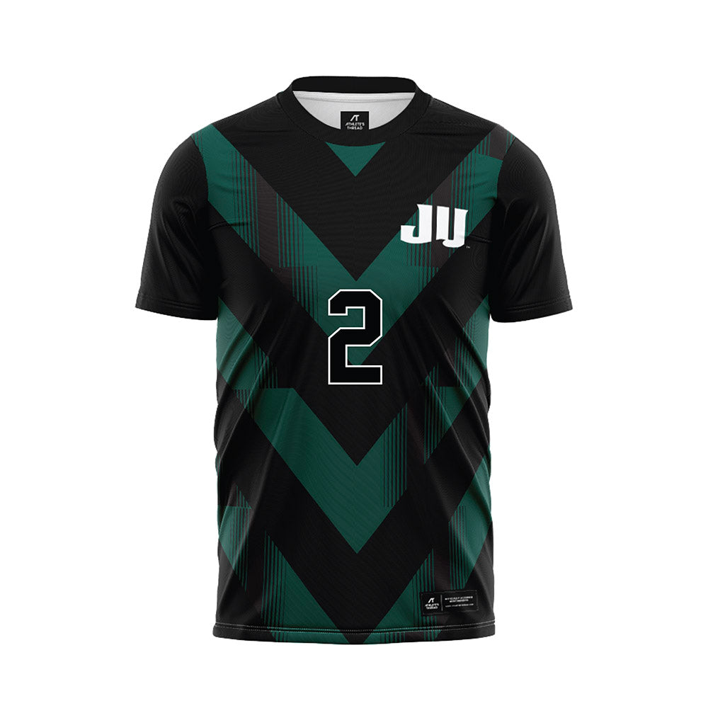 Jacksonville - NCAA Men's Soccer : Nahne Paulsen - Black Soccer Jersey-0