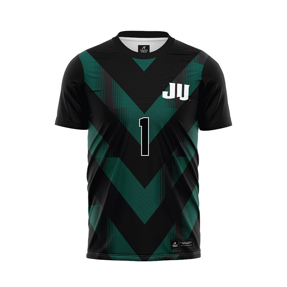 Jacksonville - NCAA Men's Soccer : Christian Sekanina - Black Soccer Jersey-0