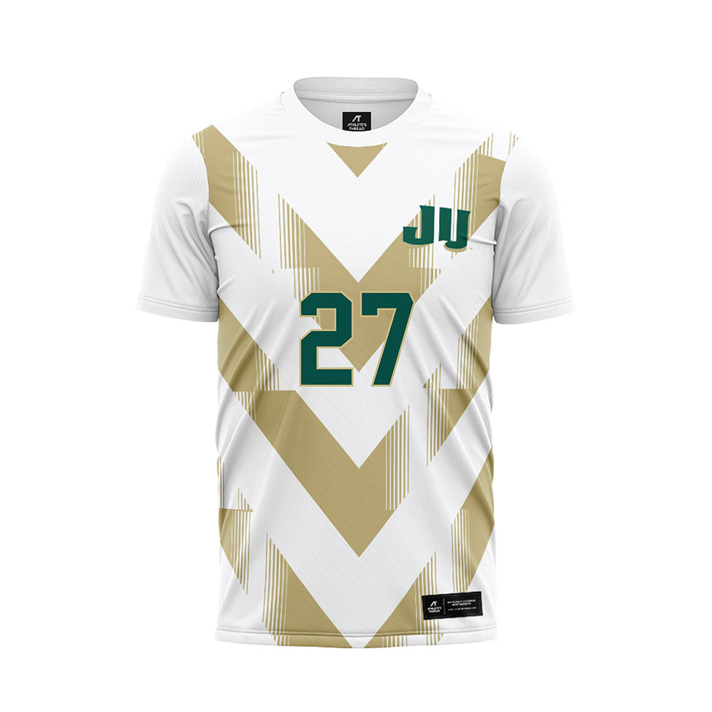 Jacksonville - NCAA Men's Soccer : Matias Rodriguez tobon - White Soccer Jersey-0
