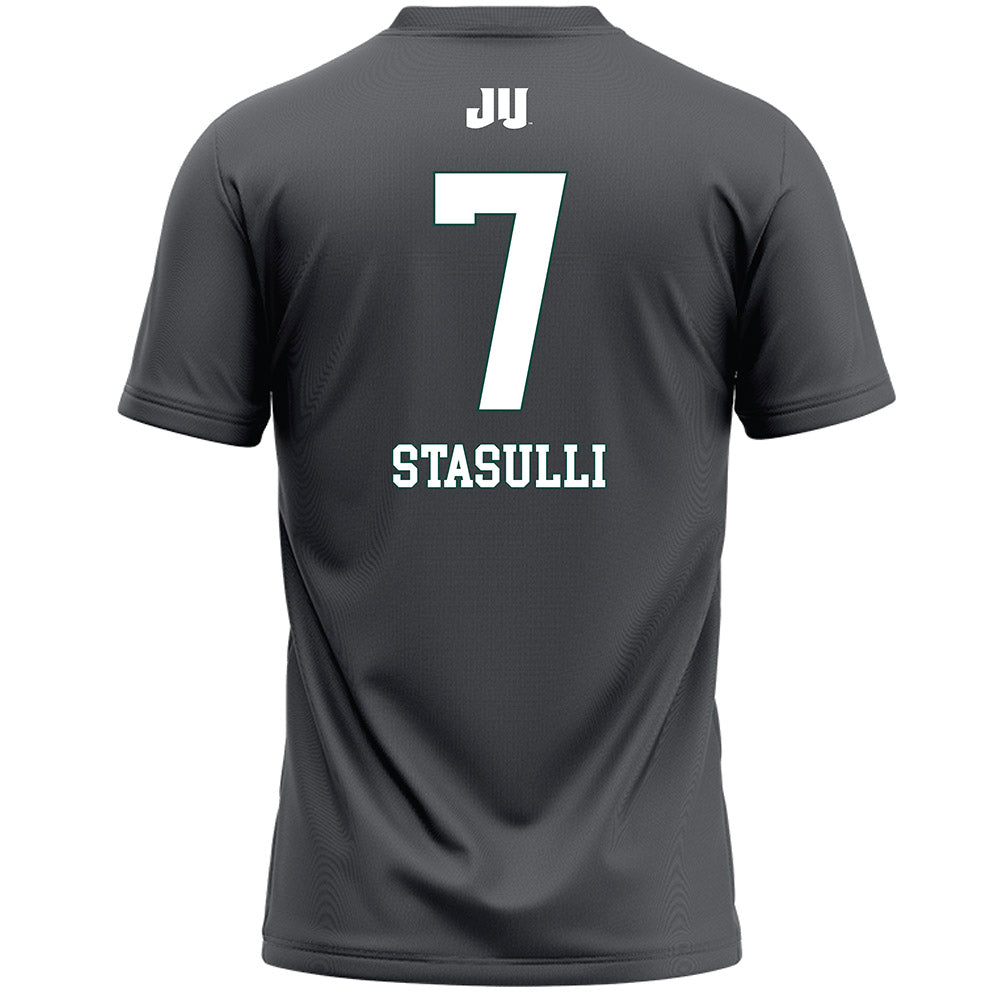 Jacksonville - NCAA Women's Lacrosse : Kaila Stasulli - Grey Lacrosse Jersey-1