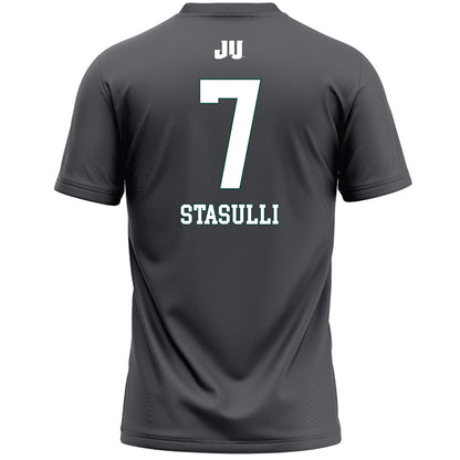 Jacksonville - NCAA Women's Lacrosse : Kaila Stasulli - Grey Lacrosse Jersey-1