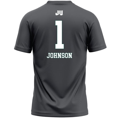 Jacksonville - NCAA Women's Lacrosse : Olivia Johnson - Grey Lacrosse Jersey-1