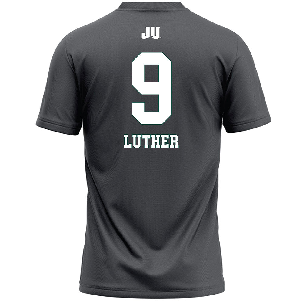 Jacksonville - NCAA Women's Lacrosse : Chloe Luther - Grey Lacrosse Jersey-1