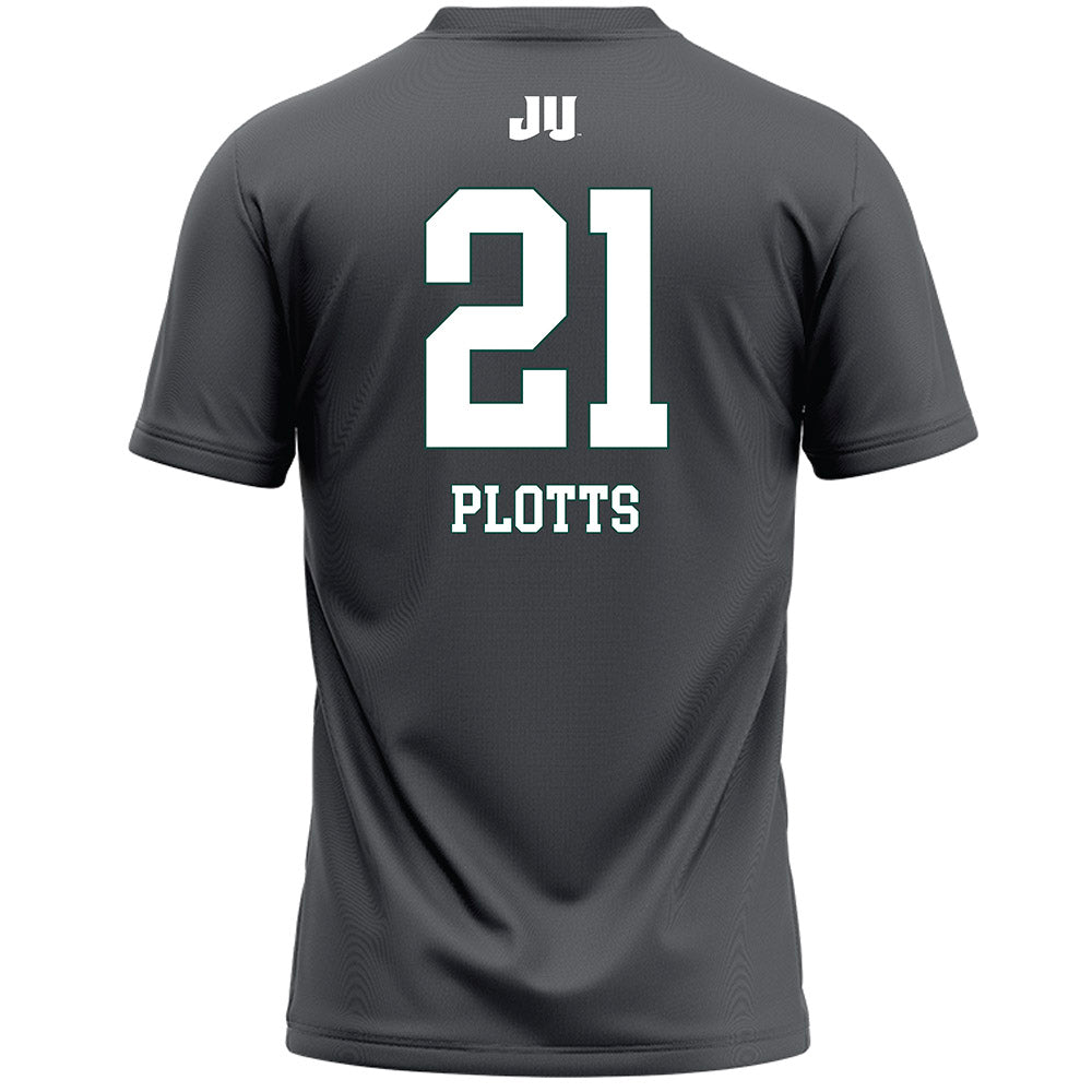 Jacksonville - NCAA Women's Lacrosse : Kayla Plotts - Grey Lacrosse Jersey-1