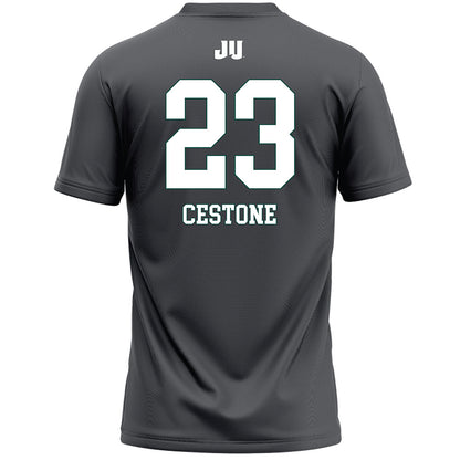 Jacksonville - NCAA Women's Lacrosse : Jacquelyn Cestone - Grey Lacrosse Jersey-1