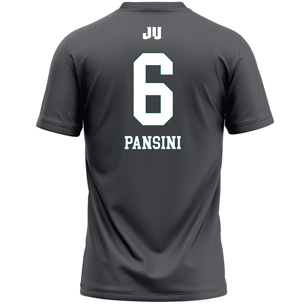 Jacksonville - NCAA Women's Lacrosse : Natalie Pansini - Grey Lacrosse Jersey-1