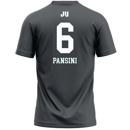 Jacksonville - NCAA Women's Lacrosse : Natalie Pansini - Grey Lacrosse Jersey-1