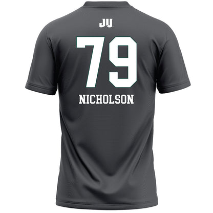 Jacksonville - NCAA Women's Lacrosse : Julia Nicholson - Grey Lacrosse Jersey-1