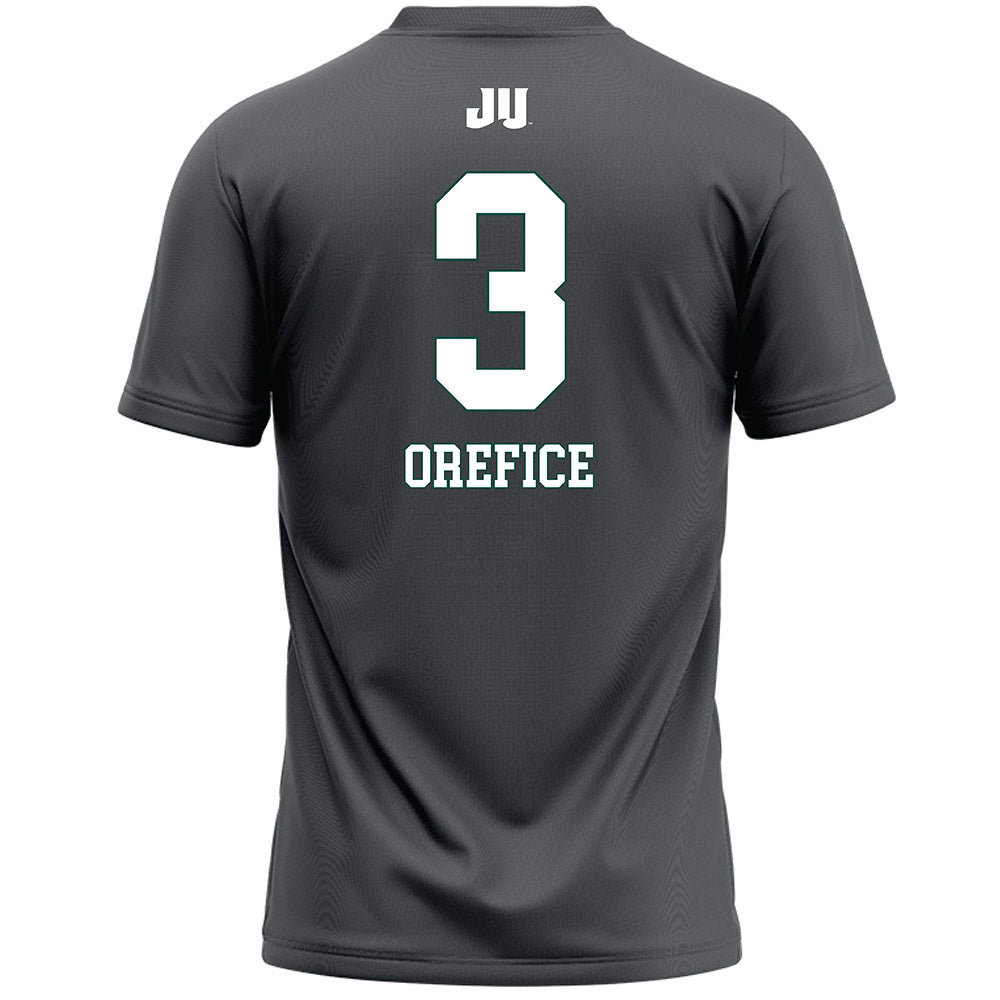 Jacksonville - NCAA Women's Lacrosse : Madelyn Orefice - Grey Lacrosse Jersey-1