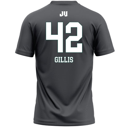 Jacksonville - NCAA Women's Lacrosse : Micaela Gillis - Grey Lacrosse Jersey-1