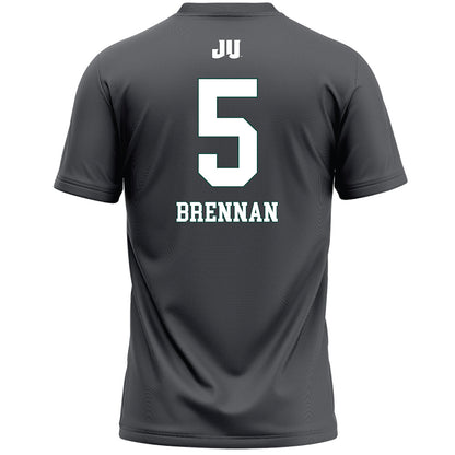 Jacksonville - NCAA Women's Lacrosse : Ella Brennan - Grey Lacrosse Jersey-1