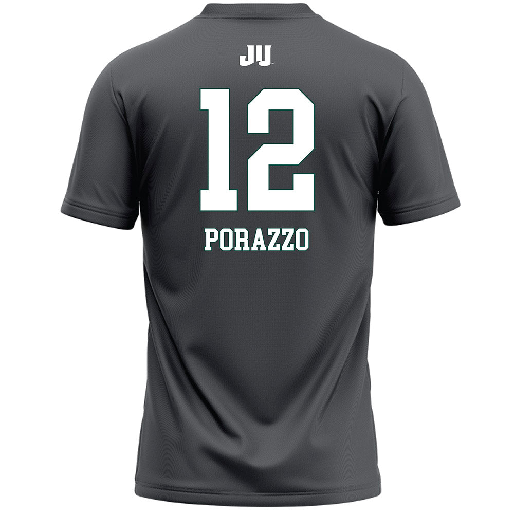 Jacksonville - NCAA Women's Lacrosse : Isabella Porazzo - Grey Lacrosse Jersey-1