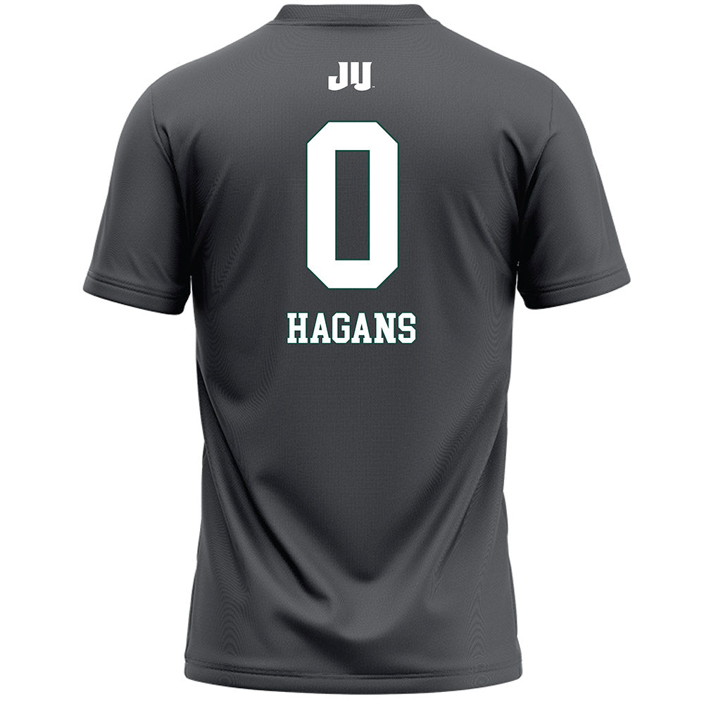 Jacksonville - NCAA Women's Lacrosse : Shae Hagans - Grey Lacrosse Jersey-1