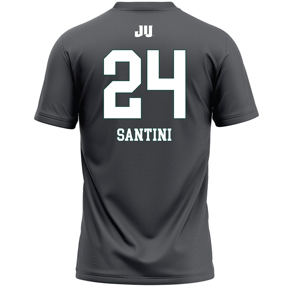 Jacksonville - NCAA Women's Lacrosse : Maddi Santini - Grey Lacrosse Jersey-1