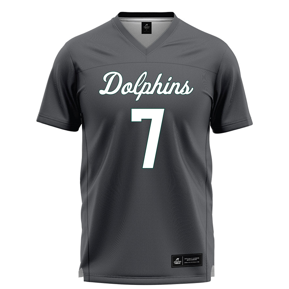 Jacksonville - NCAA Women's Lacrosse : Kaila Stasulli - Grey Lacrosse Jersey-0