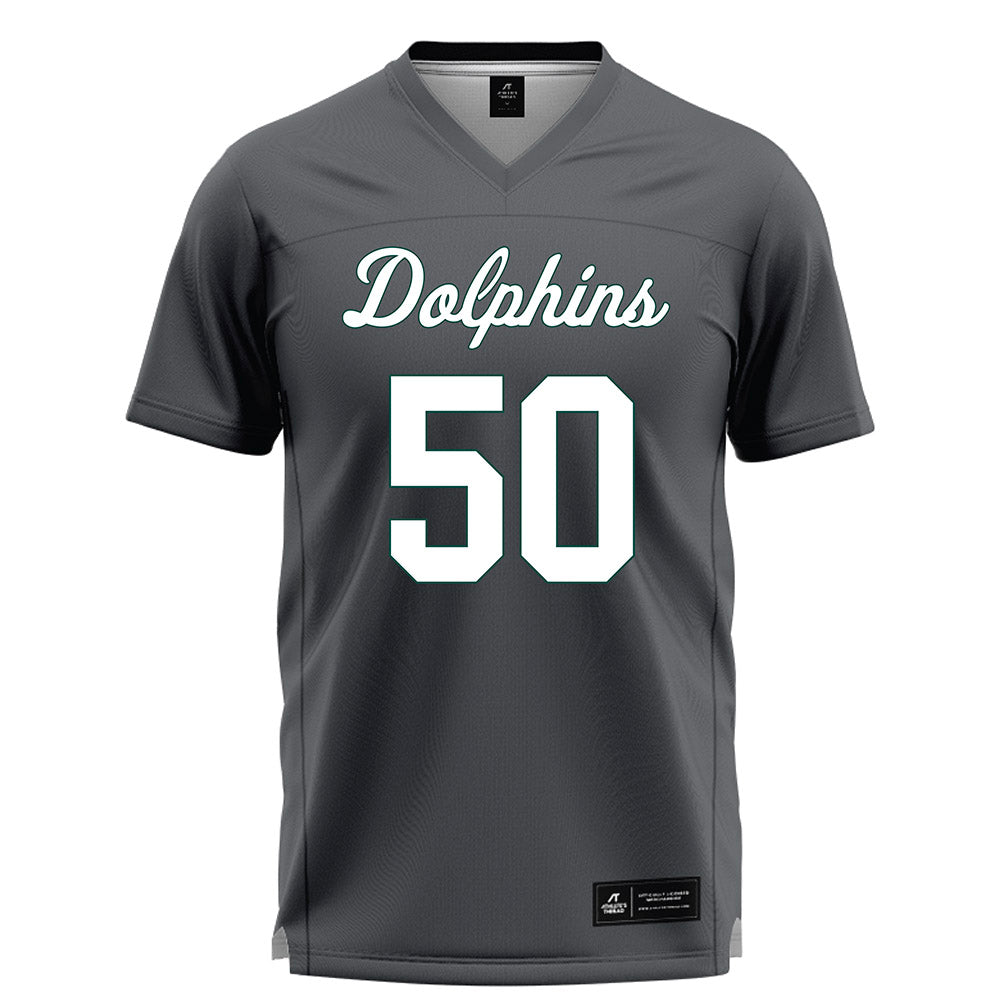 Jacksonville - NCAA Women's Lacrosse : Brookelynn Hodgin - Grey Lacrosse Jersey-0