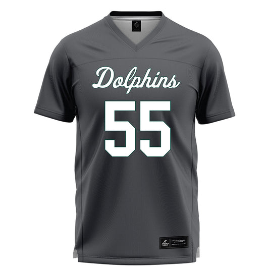 Jacksonville - NCAA Women's Lacrosse : Gabby Hendricks - Grey Lacrosse Jersey-0