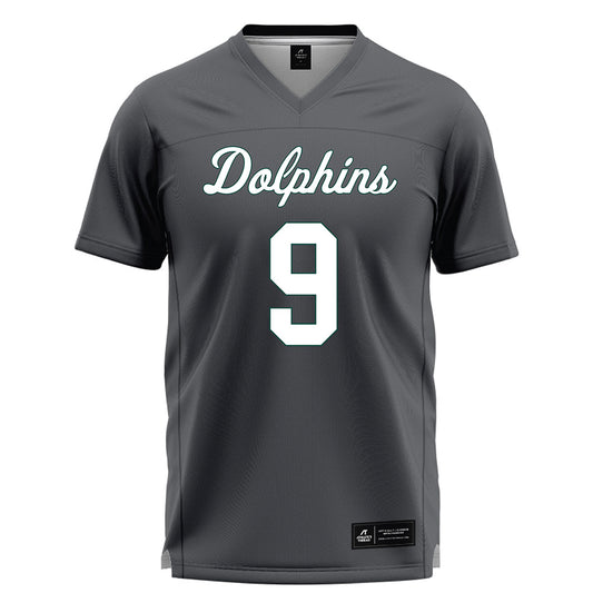 Jacksonville - NCAA Women's Lacrosse : Chloe Luther - Grey Lacrosse Jersey-0